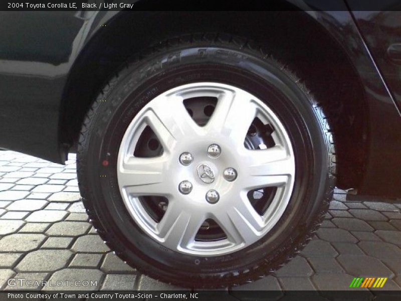 Black / Light Gray 2004 Toyota Corolla LE