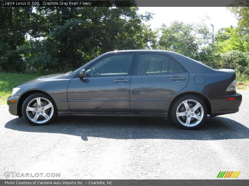 Graphite Gray Pearl / Ivory 2004 Lexus IS 300