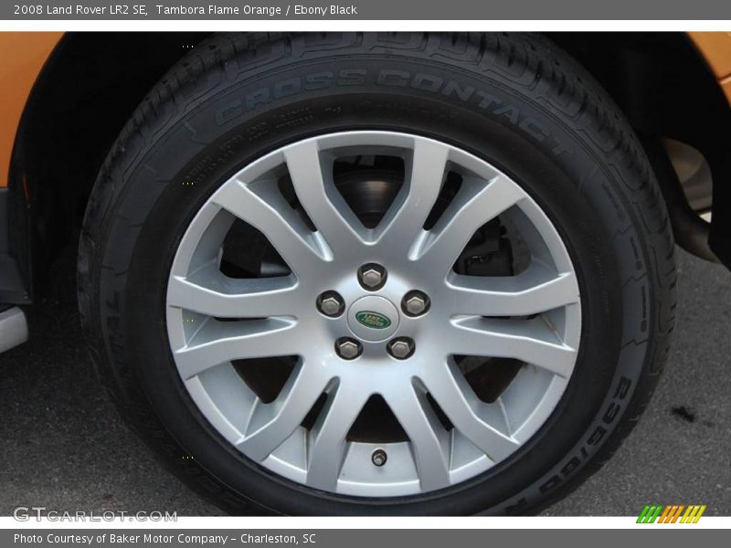 Tambora Flame Orange / Ebony Black 2008 Land Rover LR2 SE