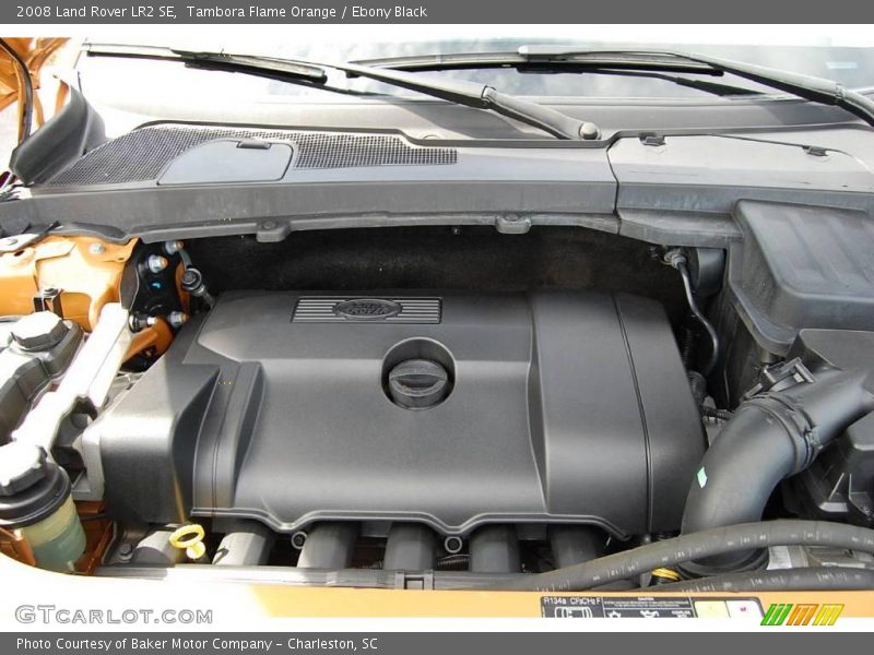 Tambora Flame Orange / Ebony Black 2008 Land Rover LR2 SE