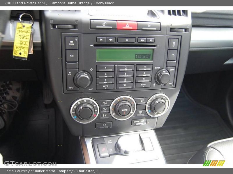 Tambora Flame Orange / Ebony Black 2008 Land Rover LR2 SE