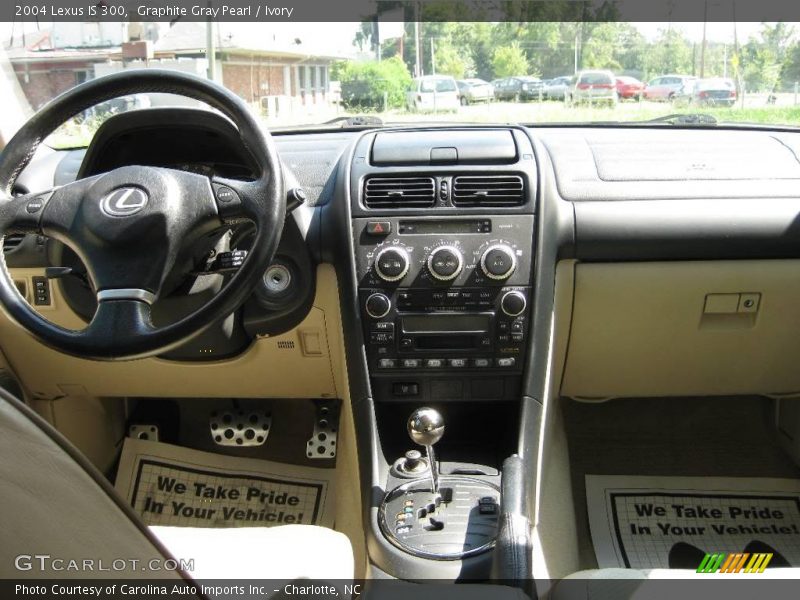 Graphite Gray Pearl / Ivory 2004 Lexus IS 300
