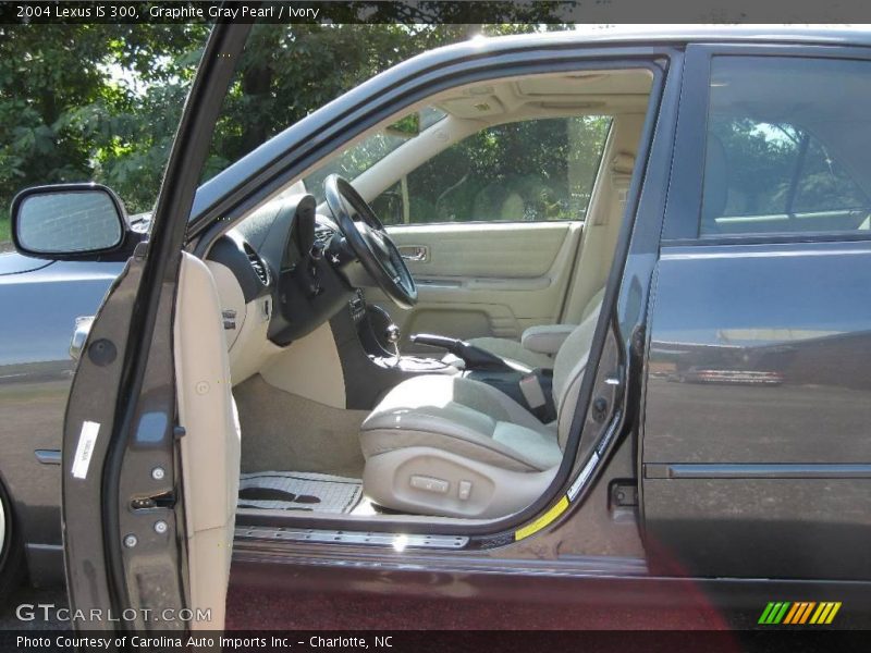 Graphite Gray Pearl / Ivory 2004 Lexus IS 300