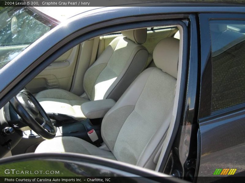Graphite Gray Pearl / Ivory 2004 Lexus IS 300
