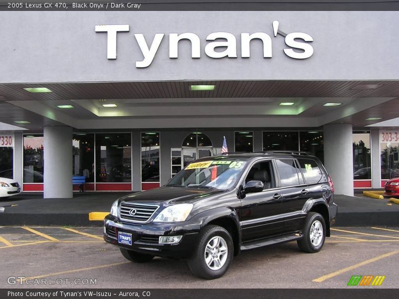 Black Onyx / Dark Gray 2005 Lexus GX 470
