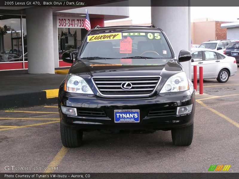 Black Onyx / Dark Gray 2005 Lexus GX 470