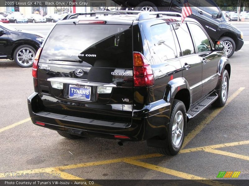 Black Onyx / Dark Gray 2005 Lexus GX 470