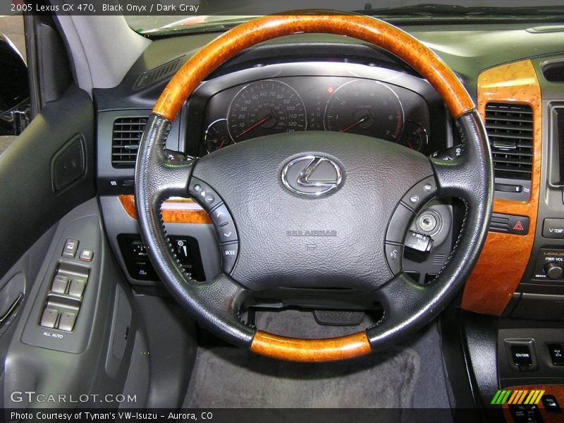 Black Onyx / Dark Gray 2005 Lexus GX 470