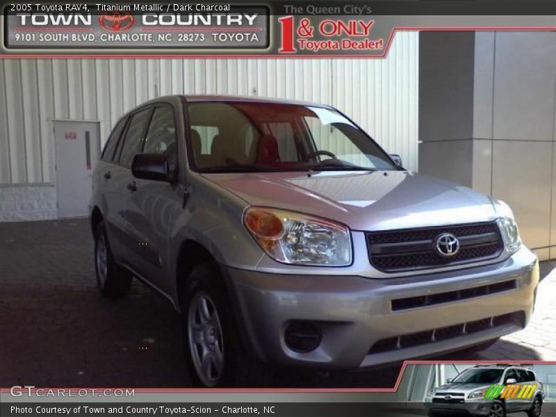 Titanium Metallic / Dark Charcoal 2005 Toyota RAV4