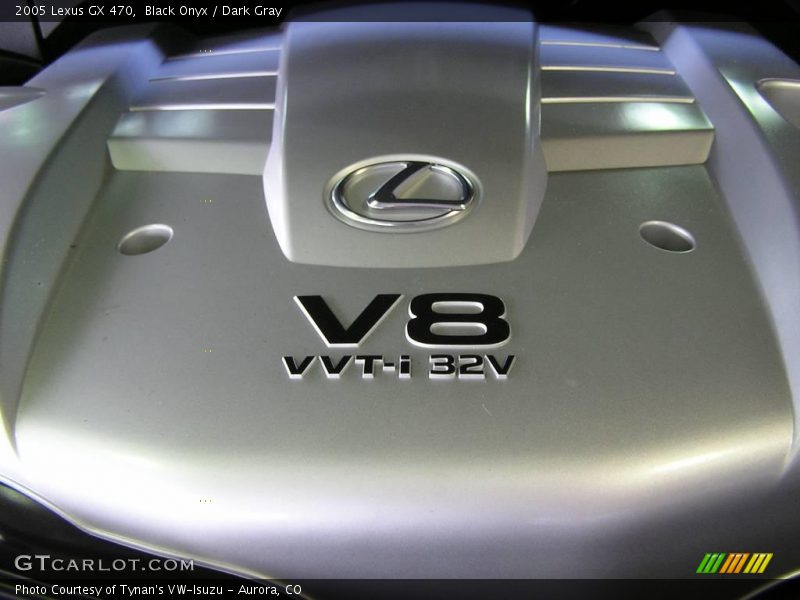 Black Onyx / Dark Gray 2005 Lexus GX 470
