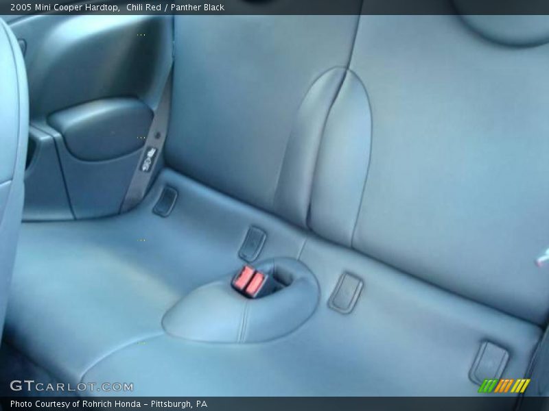 Chili Red / Panther Black 2005 Mini Cooper Hardtop
