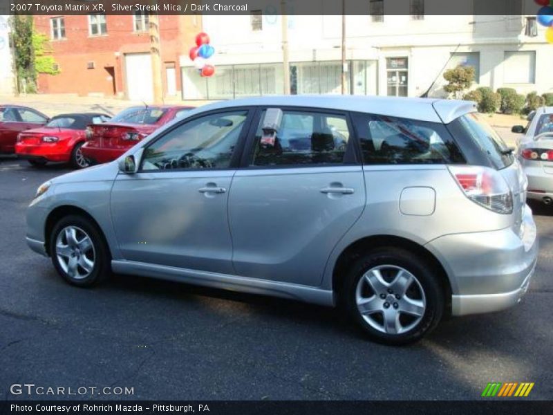 Silver Streak Mica / Dark Charcoal 2007 Toyota Matrix XR