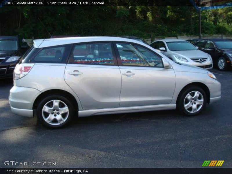Silver Streak Mica / Dark Charcoal 2007 Toyota Matrix XR