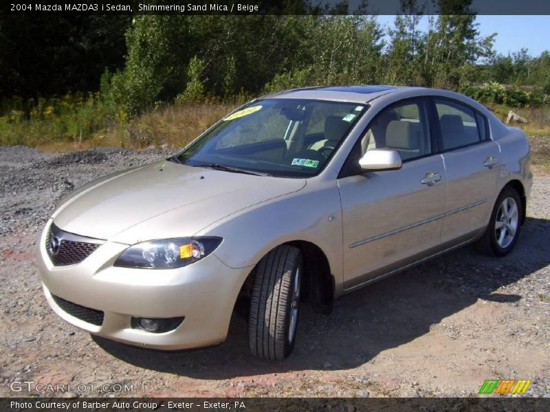 Shimmering Sand Mica / Beige 2004 Mazda MAZDA3 i Sedan