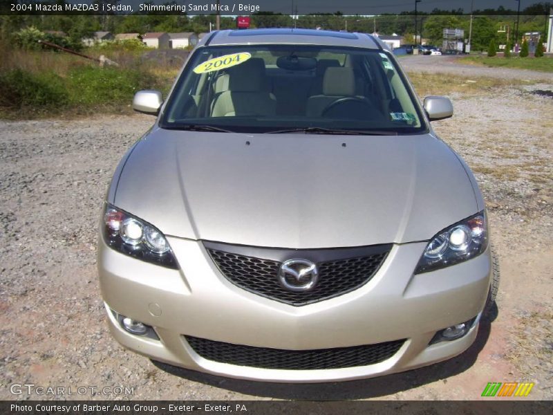 Shimmering Sand Mica / Beige 2004 Mazda MAZDA3 i Sedan