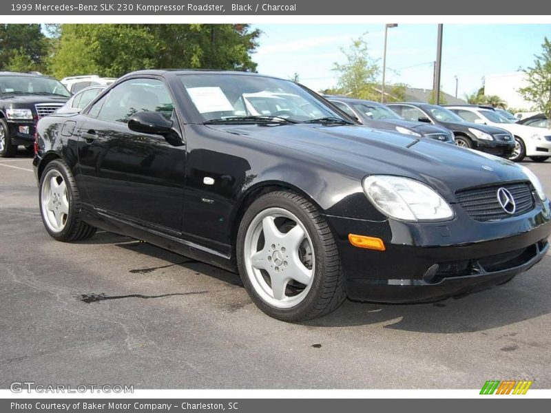 Black / Charcoal 1999 Mercedes-Benz SLK 230 Kompressor Roadster