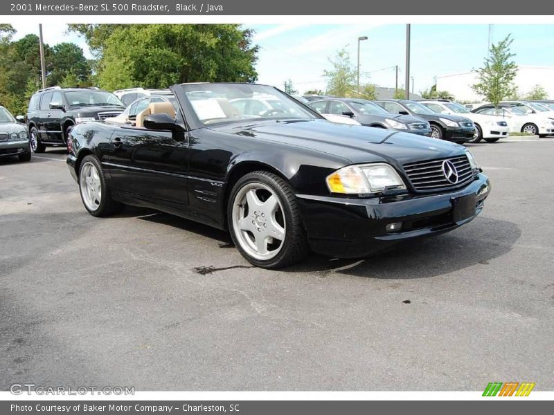 Black / Java 2001 Mercedes-Benz SL 500 Roadster