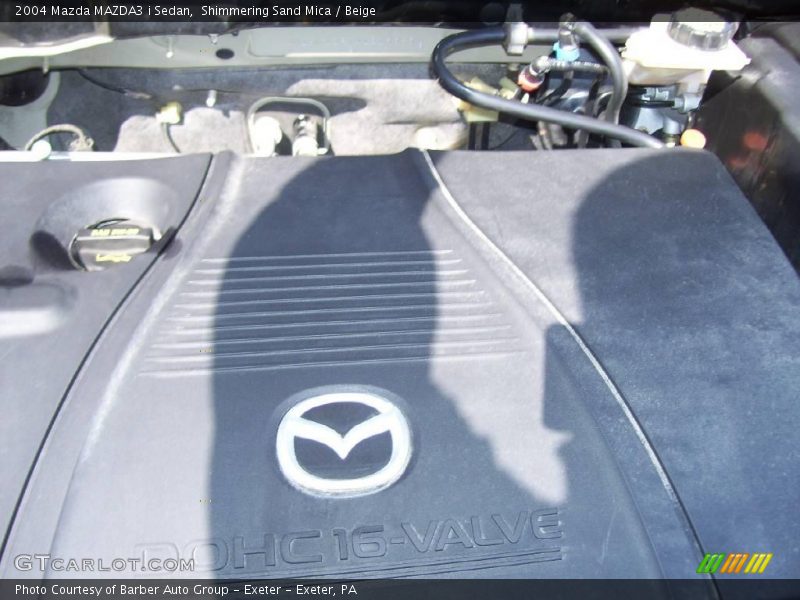 Shimmering Sand Mica / Beige 2004 Mazda MAZDA3 i Sedan