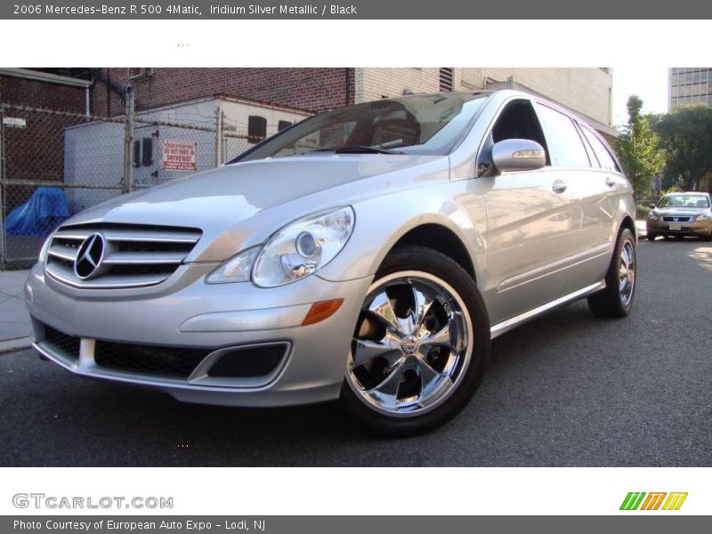 Iridium Silver Metallic / Black 2006 Mercedes-Benz R 500 4Matic
