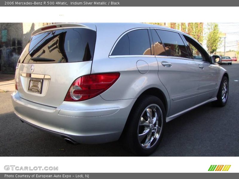Iridium Silver Metallic / Black 2006 Mercedes-Benz R 500 4Matic