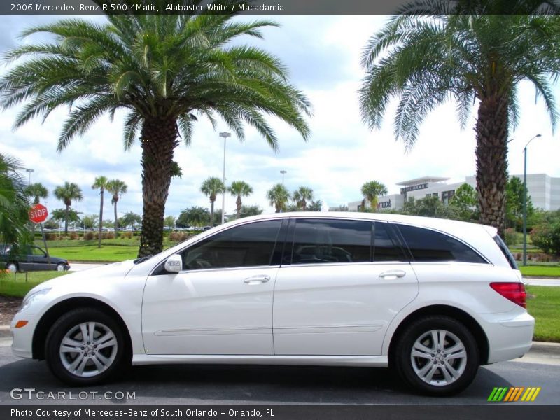 Alabaster White / Macadamia 2006 Mercedes-Benz R 500 4Matic