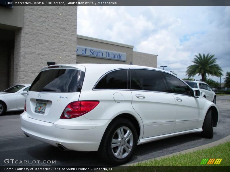 Alabaster White / Macadamia 2006 Mercedes-Benz R 500 4Matic