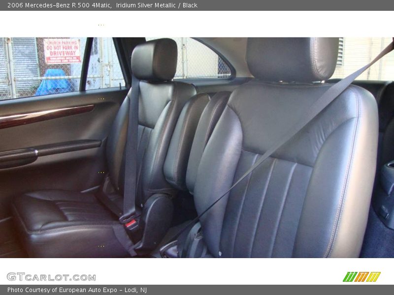 Iridium Silver Metallic / Black 2006 Mercedes-Benz R 500 4Matic