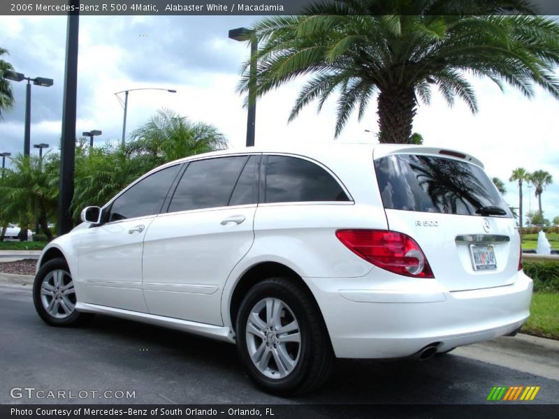 Alabaster White / Macadamia 2006 Mercedes-Benz R 500 4Matic