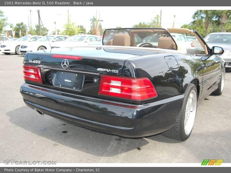Black / Java 2001 Mercedes-Benz SL 500 Roadster