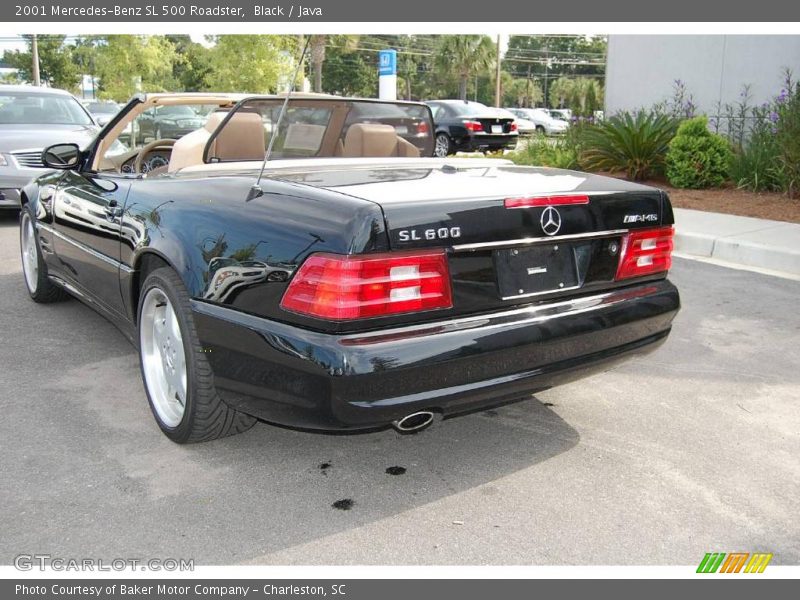 Black / Java 2001 Mercedes-Benz SL 500 Roadster