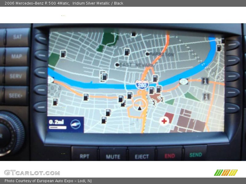 Iridium Silver Metallic / Black 2006 Mercedes-Benz R 500 4Matic