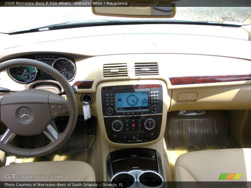 Alabaster White / Macadamia 2006 Mercedes-Benz R 500 4Matic
