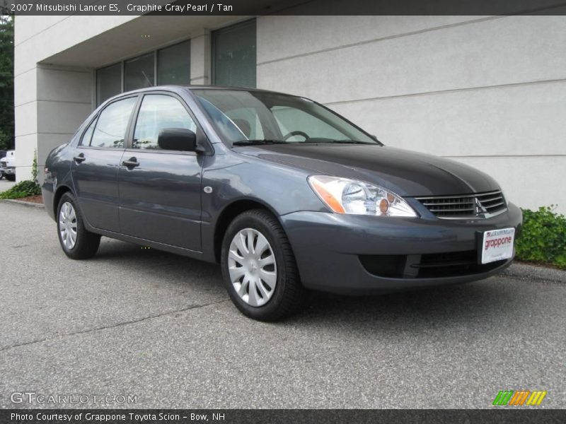 Graphite Gray Pearl / Tan 2007 Mitsubishi Lancer ES