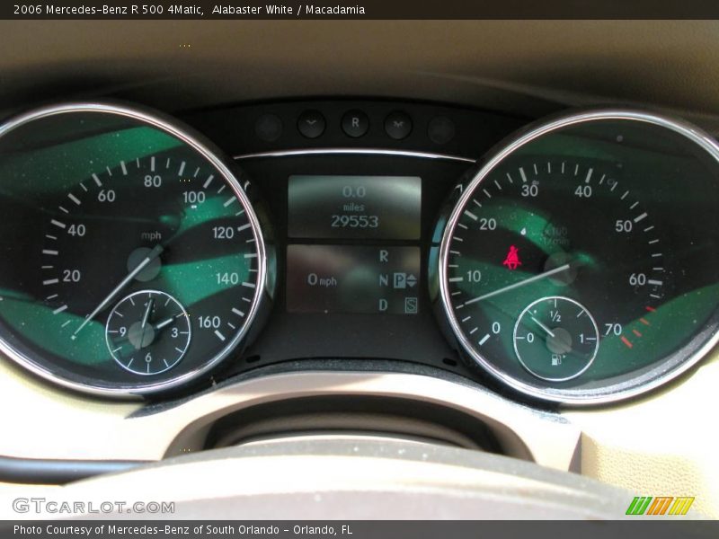 Alabaster White / Macadamia 2006 Mercedes-Benz R 500 4Matic