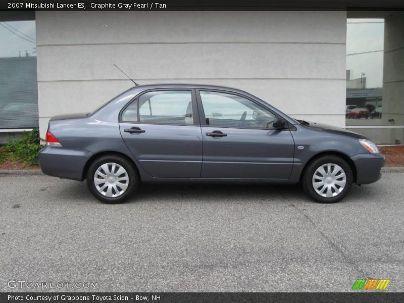 Graphite Gray Pearl / Tan 2007 Mitsubishi Lancer ES