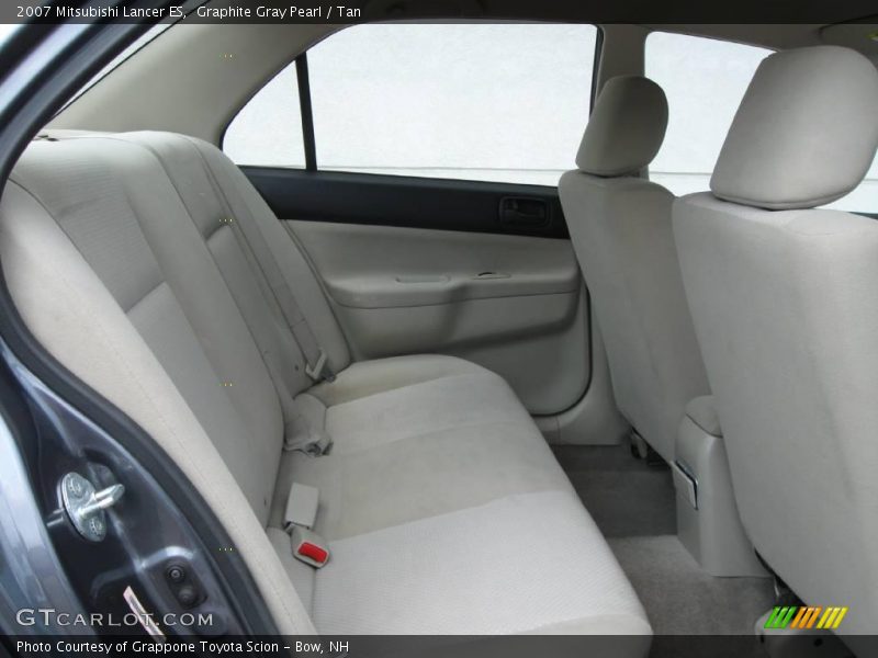 Graphite Gray Pearl / Tan 2007 Mitsubishi Lancer ES