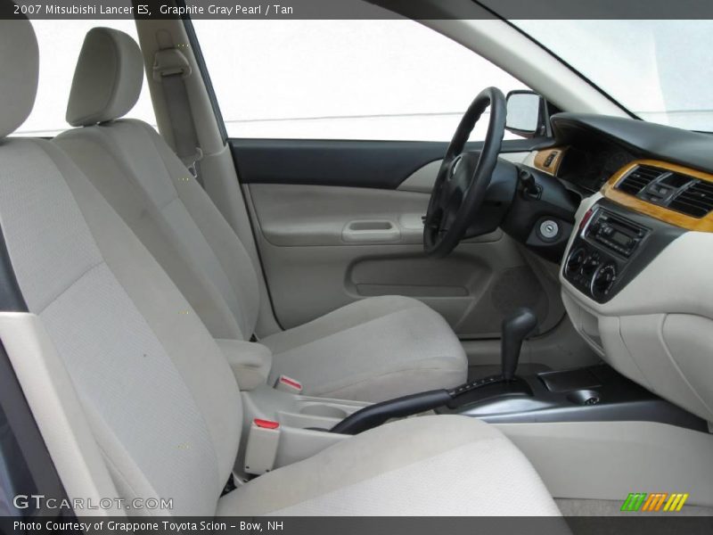 Graphite Gray Pearl / Tan 2007 Mitsubishi Lancer ES