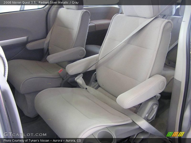 Radiant Silver Metallic / Gray 2008 Nissan Quest 3.5