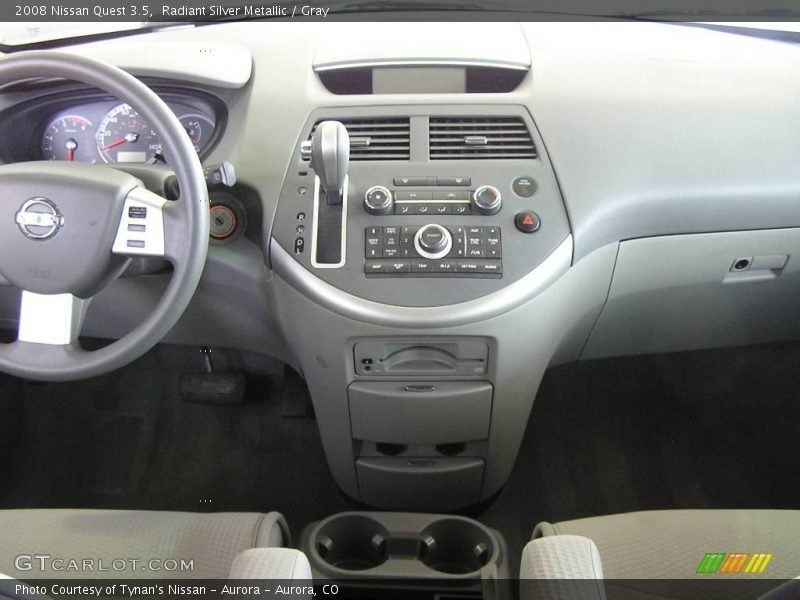 Radiant Silver Metallic / Gray 2008 Nissan Quest 3.5