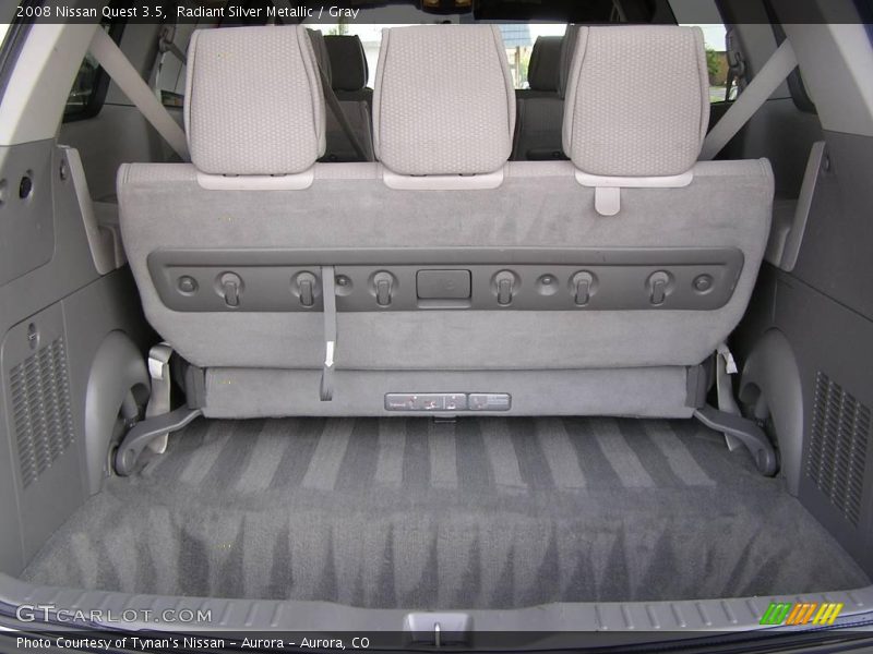 Radiant Silver Metallic / Gray 2008 Nissan Quest 3.5