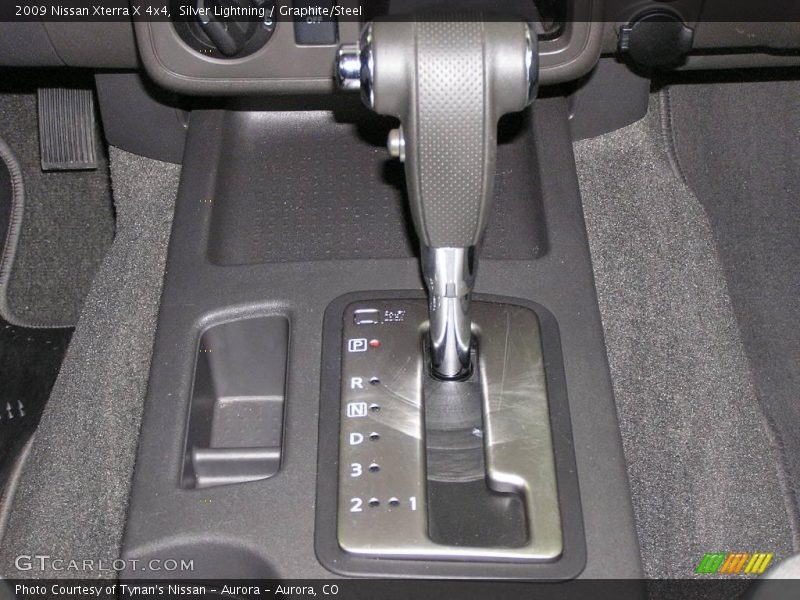 Silver Lightning / Graphite/Steel 2009 Nissan Xterra X 4x4