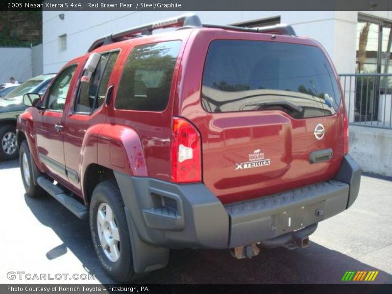 Red Brawn Pearl / Steel/Graphite 2005 Nissan Xterra S 4x4