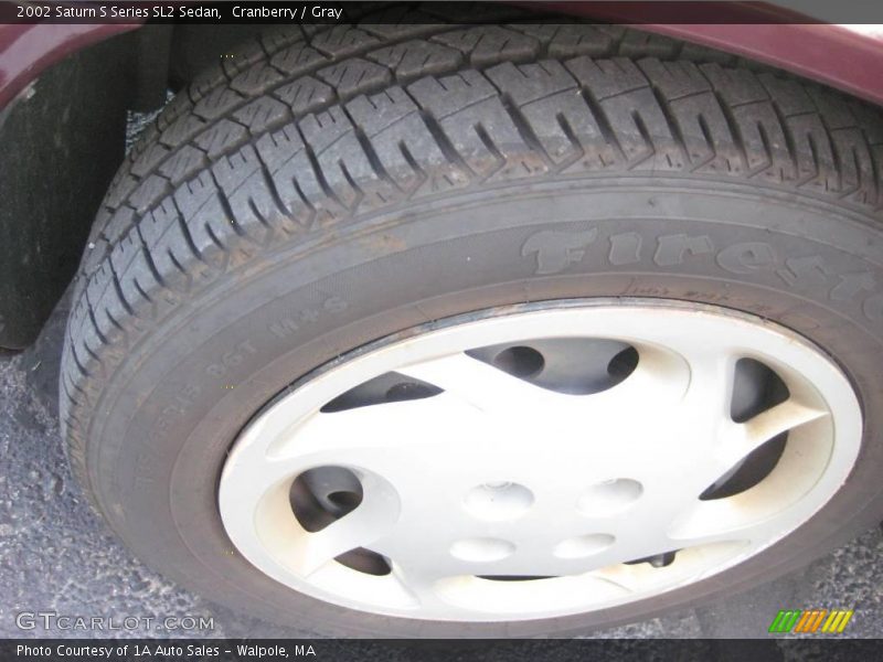 Cranberry / Gray 2002 Saturn S Series SL2 Sedan