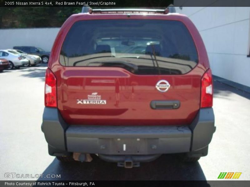Red Brawn Pearl / Steel/Graphite 2005 Nissan Xterra S 4x4