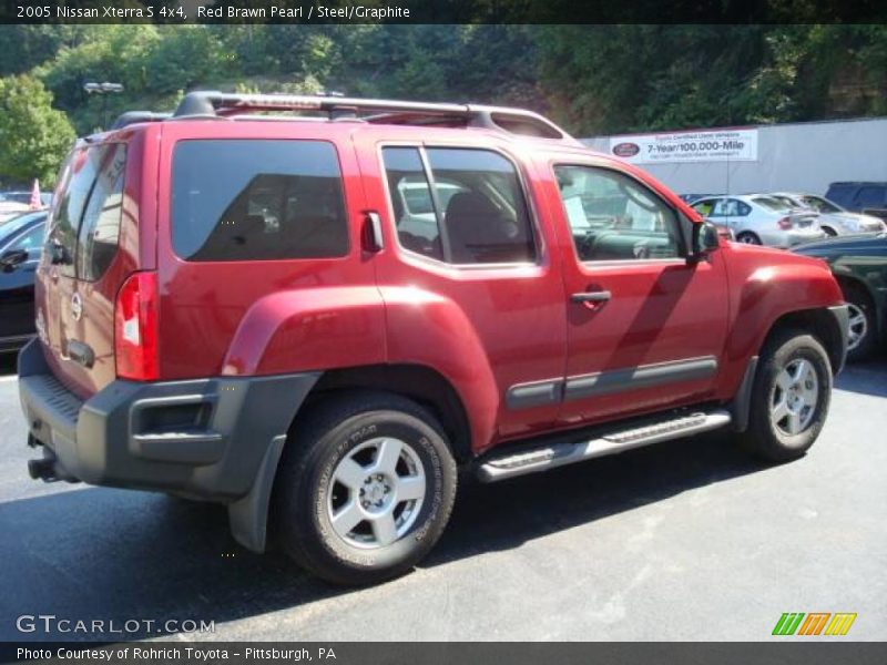 Red Brawn Pearl / Steel/Graphite 2005 Nissan Xterra S 4x4