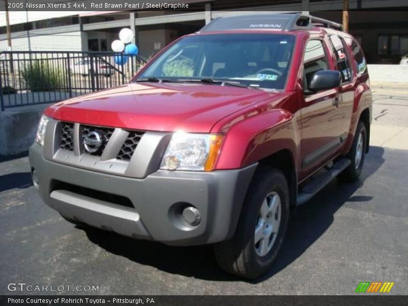 Red Brawn Pearl / Steel/Graphite 2005 Nissan Xterra S 4x4
