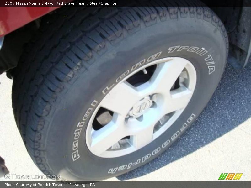 Red Brawn Pearl / Steel/Graphite 2005 Nissan Xterra S 4x4