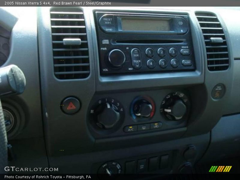 Red Brawn Pearl / Steel/Graphite 2005 Nissan Xterra S 4x4