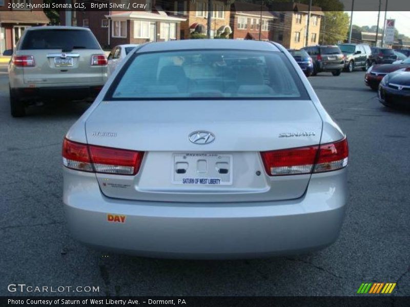 Bright Silver / Gray 2006 Hyundai Sonata GLS