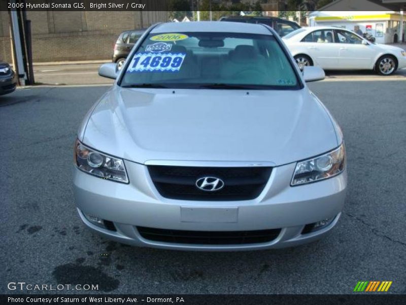 Bright Silver / Gray 2006 Hyundai Sonata GLS